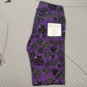 LuLaRoe women’s Purple Leggings OS (NEW)